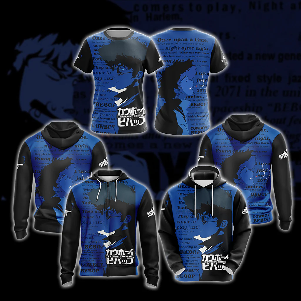 Cowboy Bebop New Style Unisex 3D T-shirt - Image 12