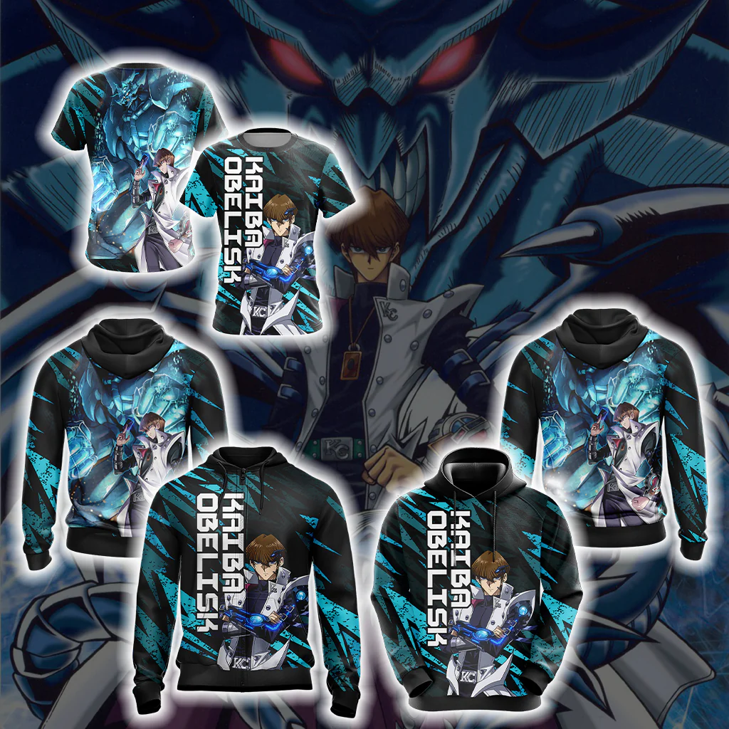 Yu-Gi-Oh! Kaiba Obelisk Unisex 3D T-shirt - Image 4