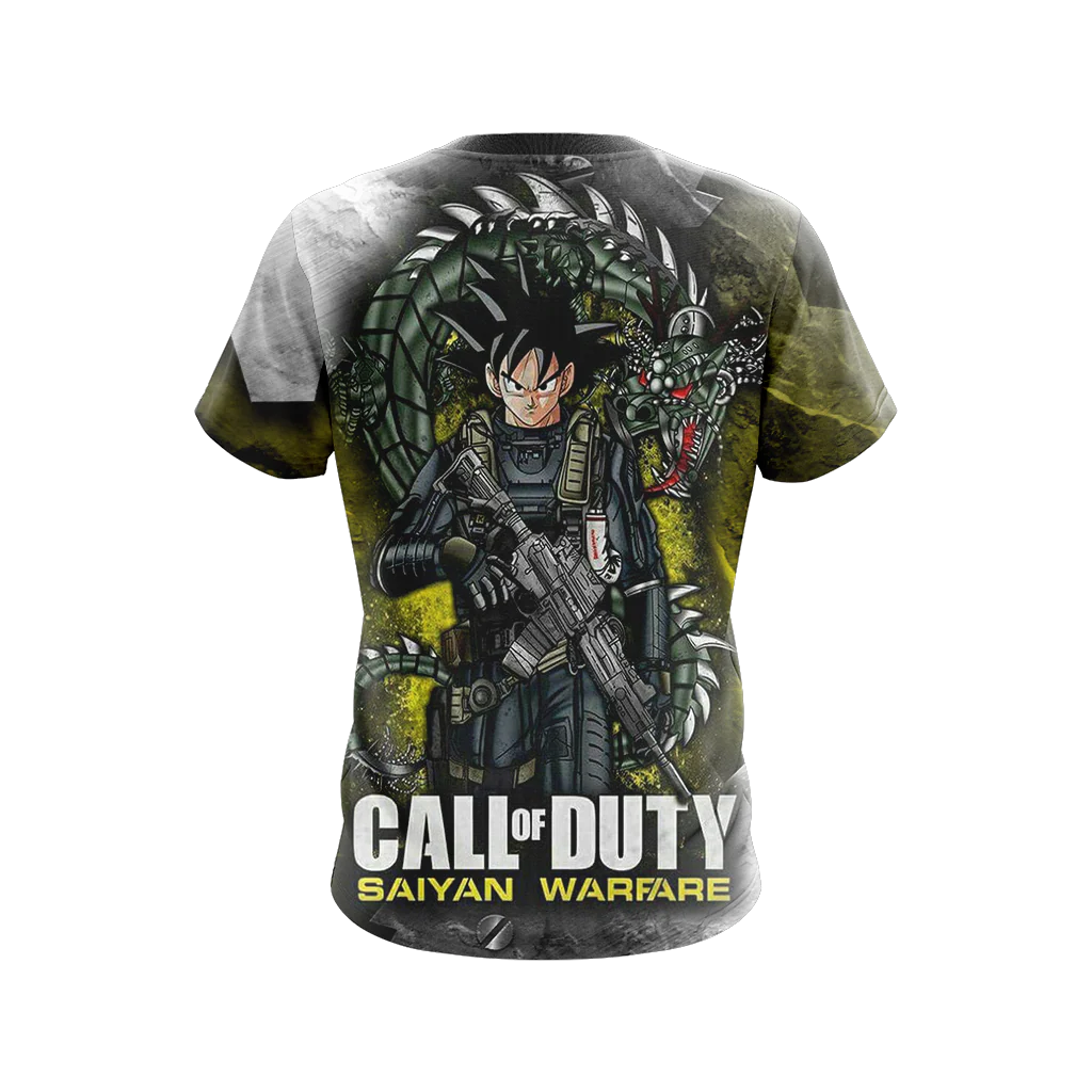 Call of Duty Game - Goku Unisex 3D T-shirt - Image 3
