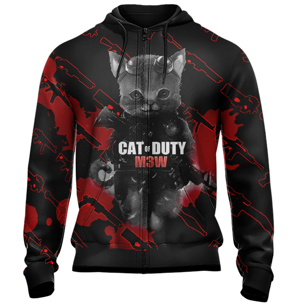 Call of Duty x Cats Unisex 3D T-shirt - Image 10