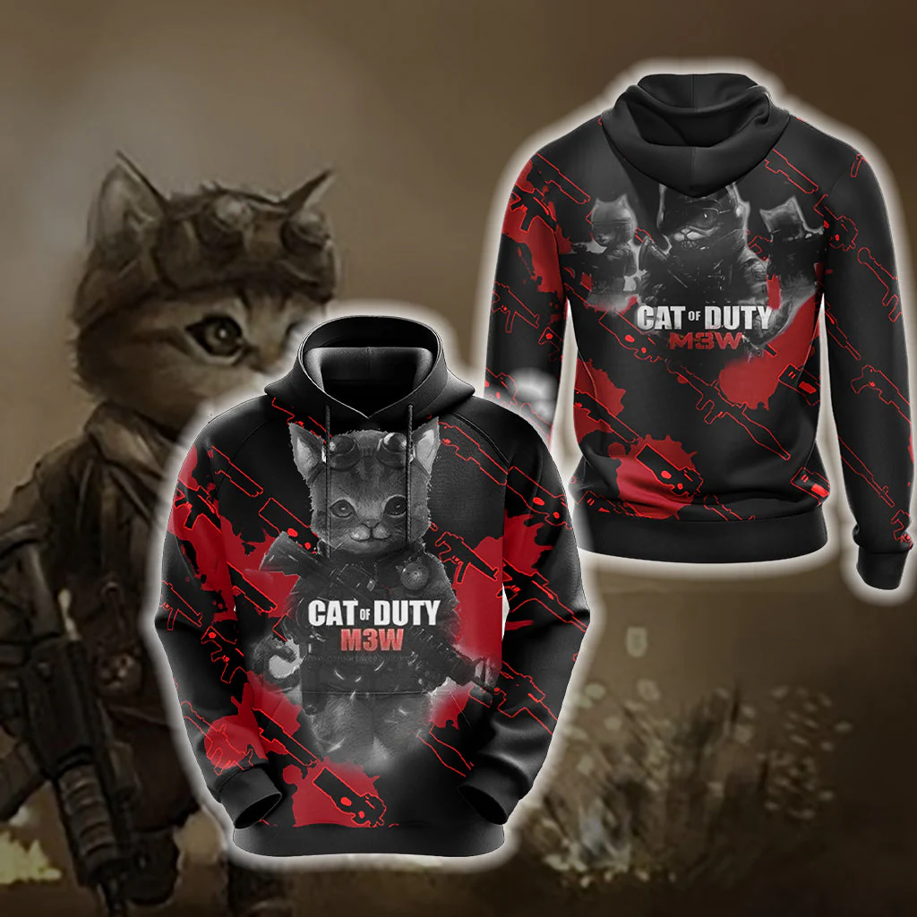 Call of Duty x Cats Unisex 3D T-shirt - Image 5