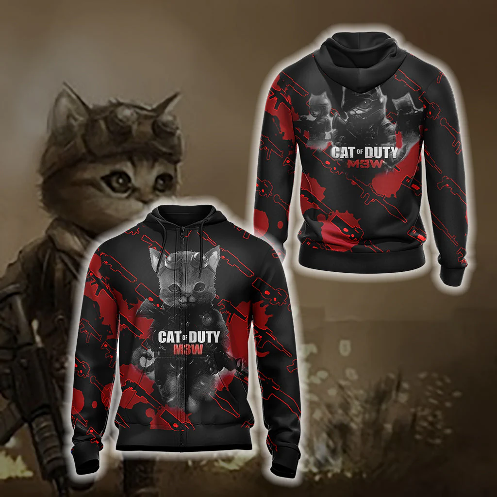 Call of Duty x Cats Unisex 3D T-shirt - Image 9