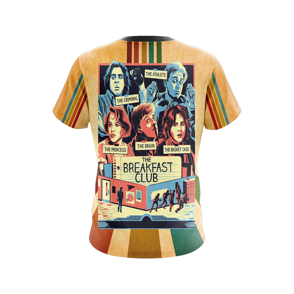The Breakfast Club Unisex 3D T-shirt - Image 3