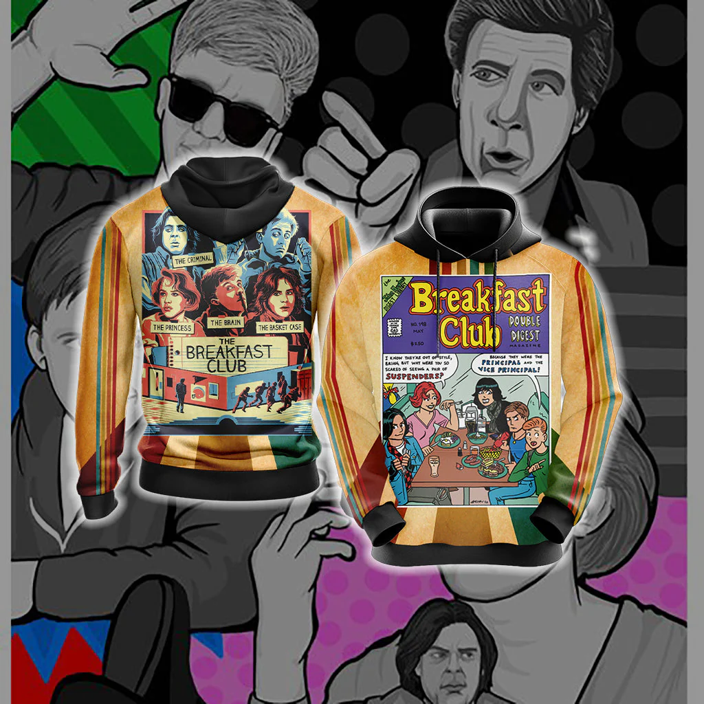 The Breakfast Club Unisex 3D T-shirt - Image 5