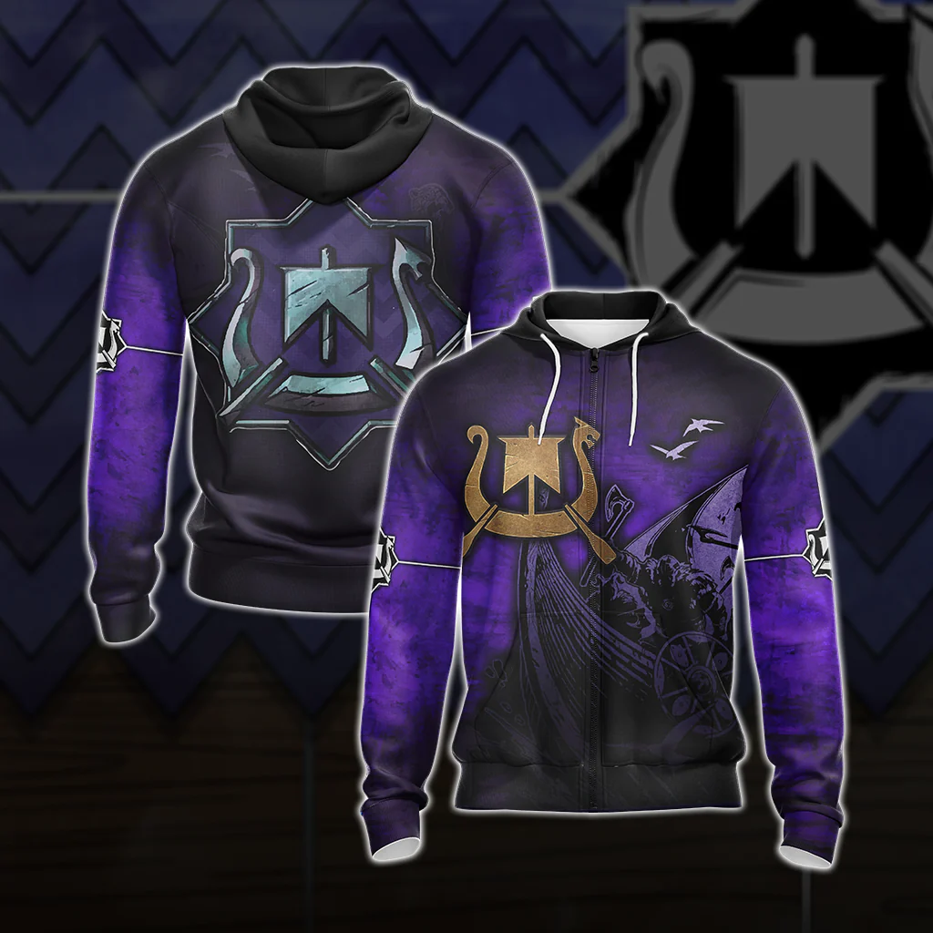 The Witcher - Skellige Clan Unisex 3D T-shirt - Image 5