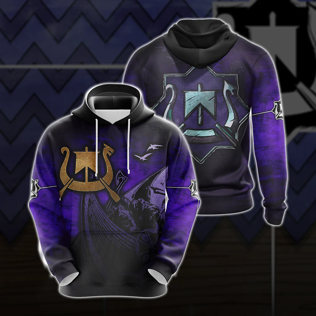 The Witcher - Skellige Clan Unisex 3D T-shirt - Image 9