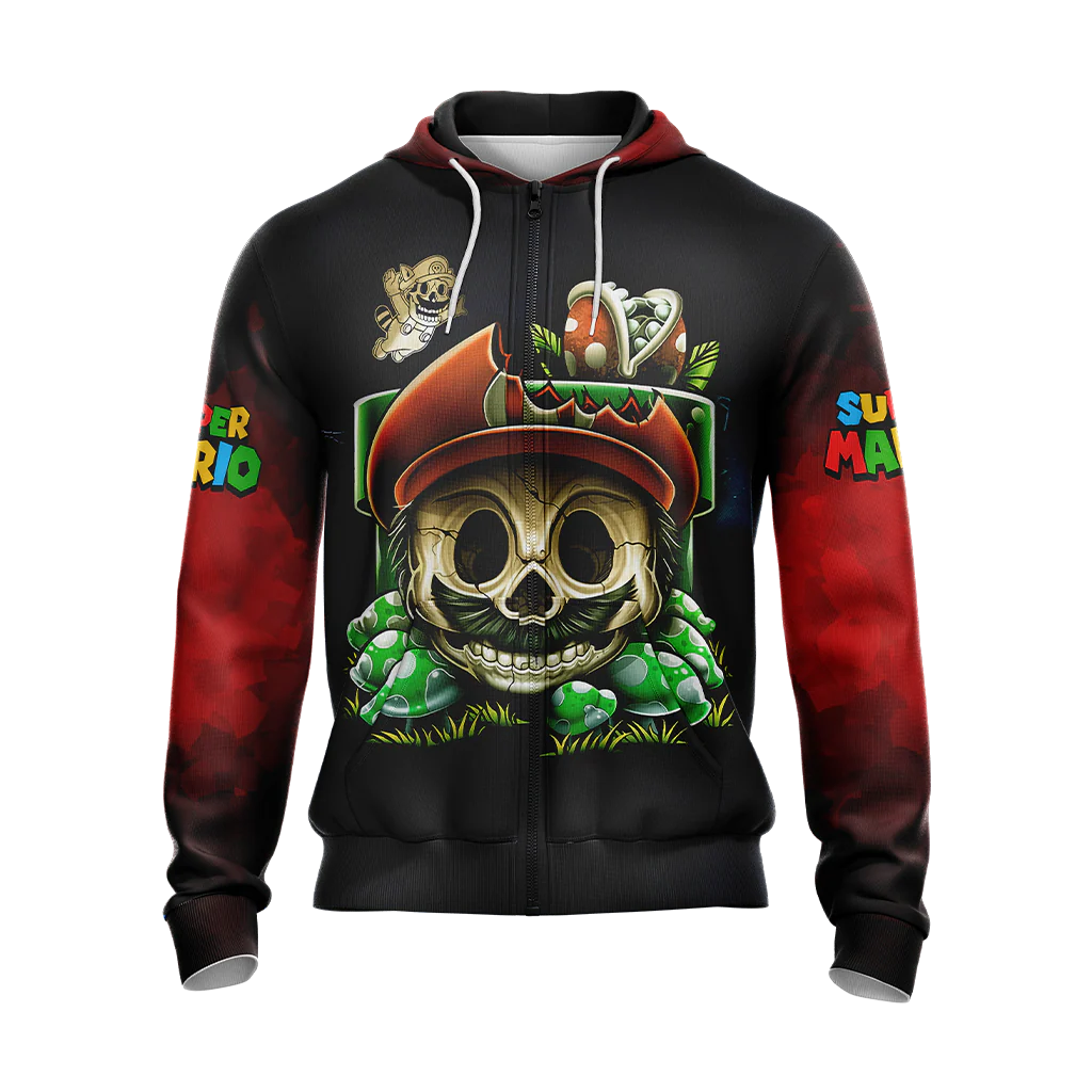 Mario Skull Unisex 3D T-shirt - Image 10