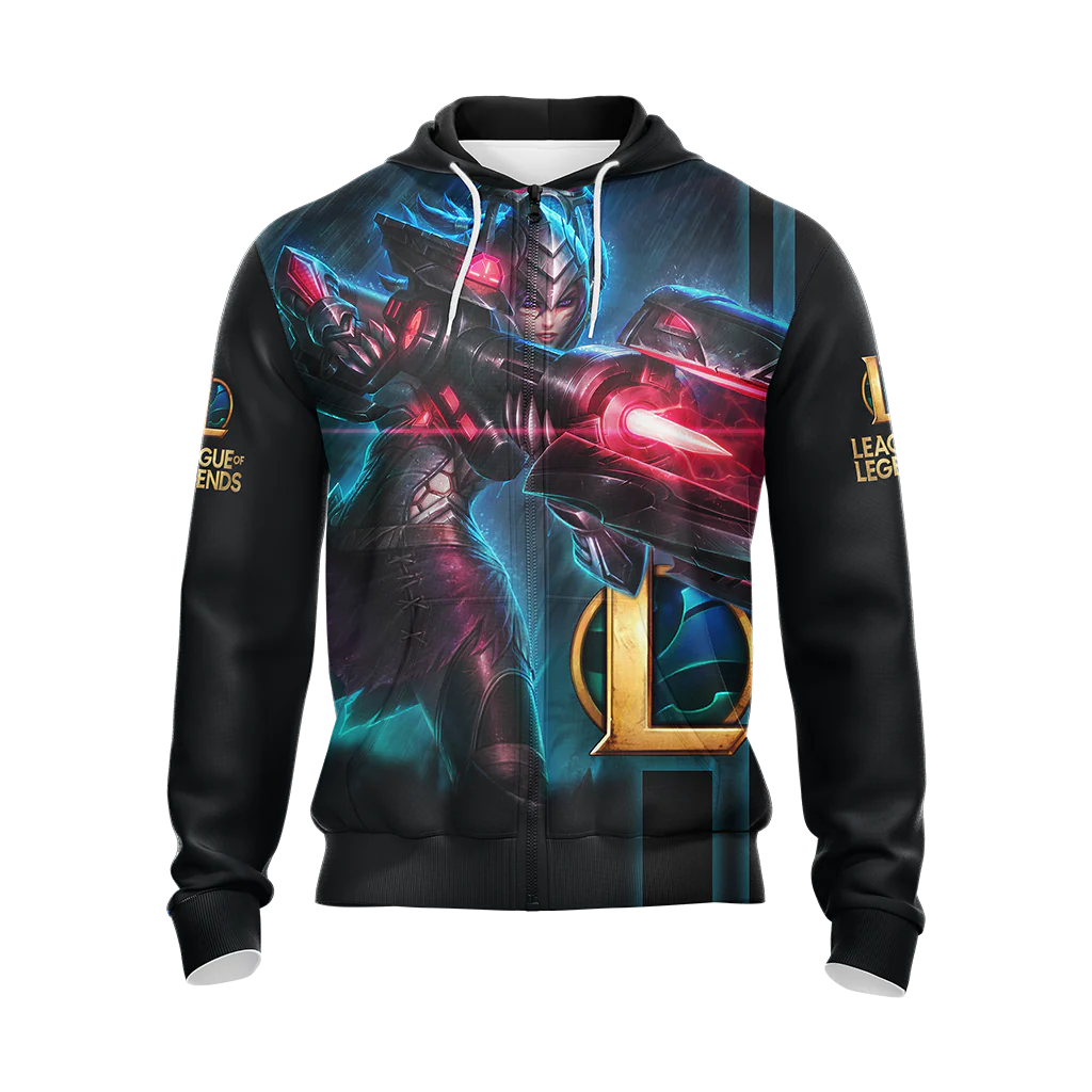 League of Legends - Caitlyn Champion Unisex 3D T-shirt - Image 6