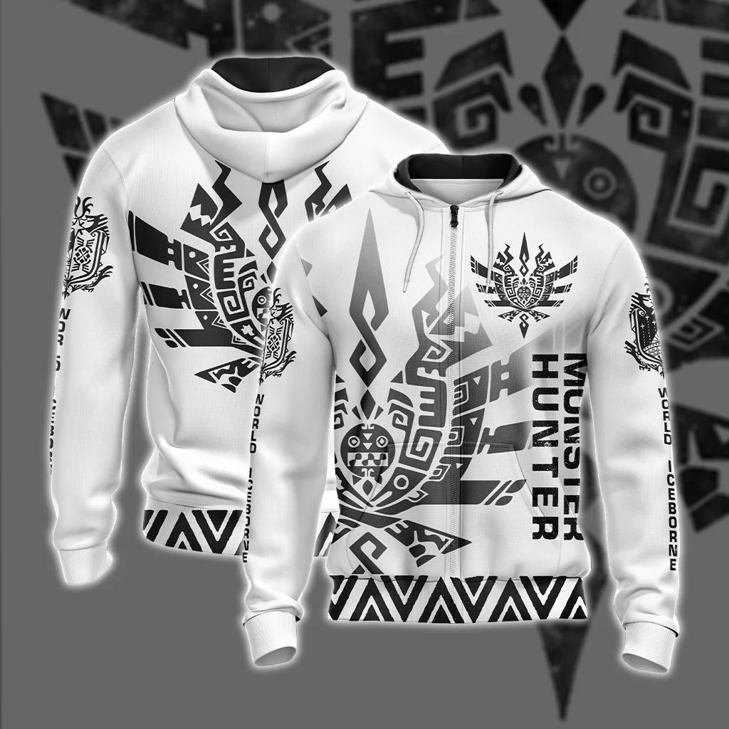 Monster Hunter Ultimate 4 Symbol Unisex 3D T-shirt - Image 7