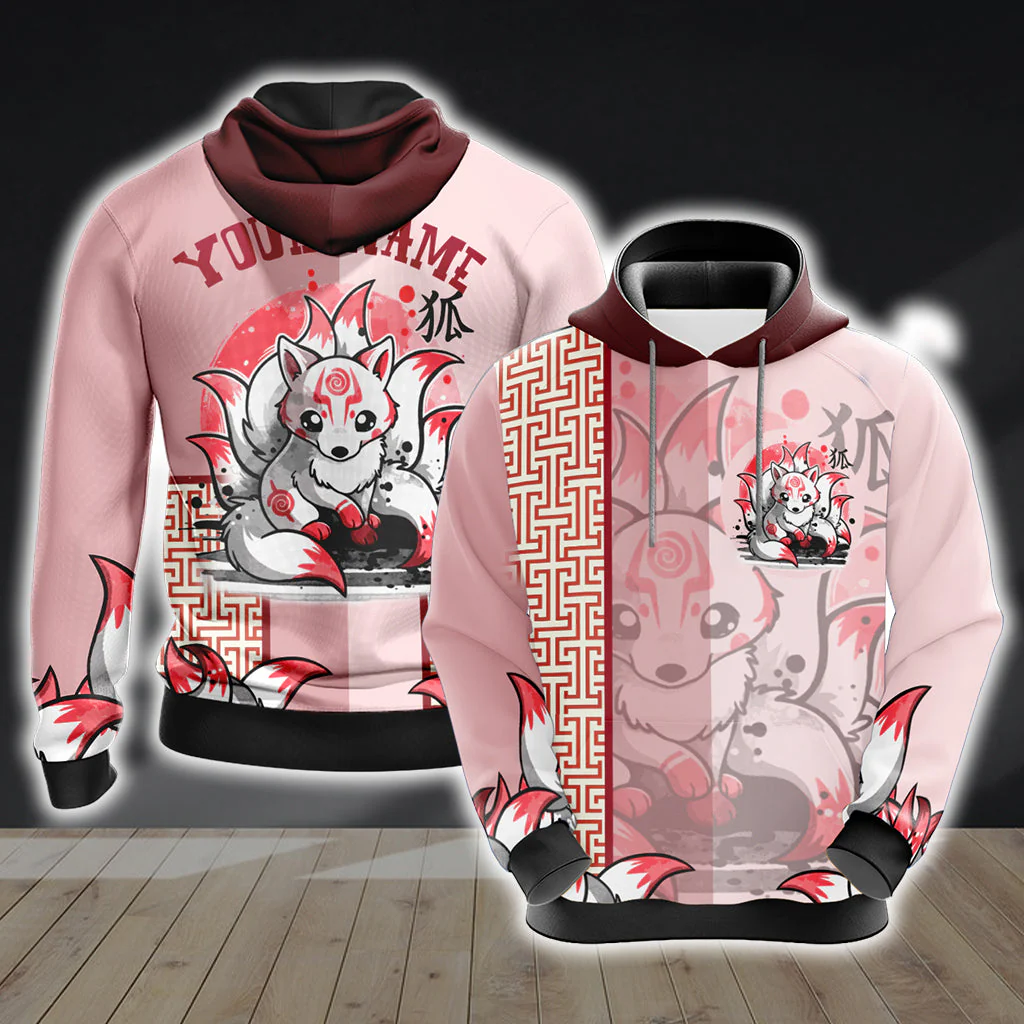 Ninetail fox Spirit-Customized Unisex 3D T-shirt - Image 5