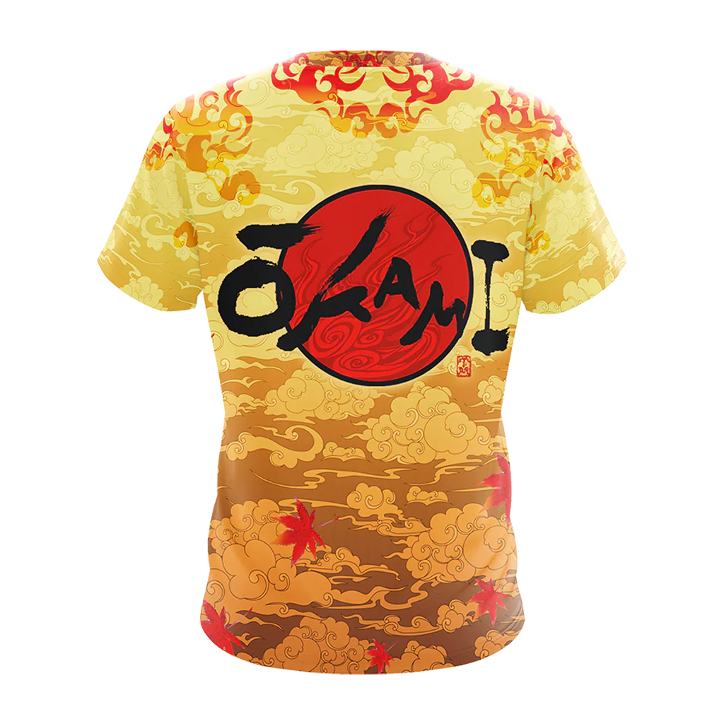 Nine Tail Okami Fox Unisex 3D T-shirt - Image 3