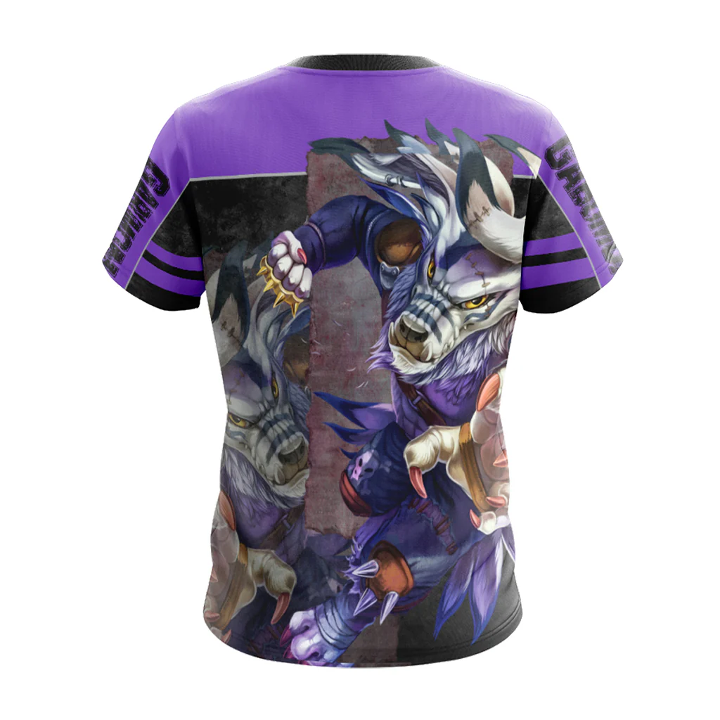 Digimon Gabumon Unisex 3D T-shirt - Image 3
