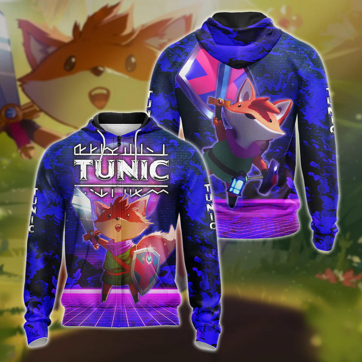 Tunic 3D All Over Print T-shirt Tank Top Zip Hoodie Pullover Hoodie Hawaiian Shirt Beach Shorts Jogger - Image 3