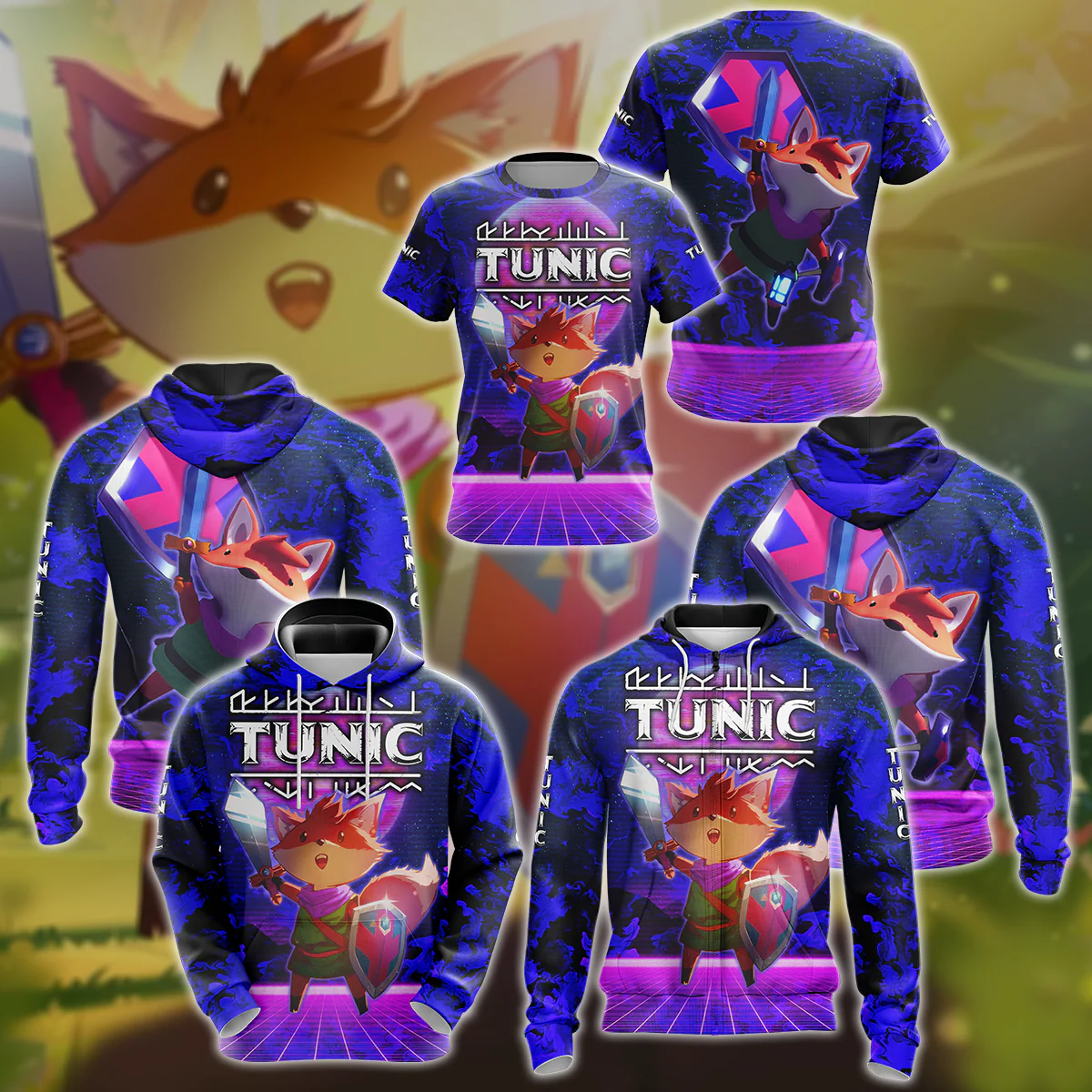 Tunic 3D All Over Print T-shirt Tank Top Zip Hoodie Pullover Hoodie Hawaiian Shirt Beach Shorts Jogger - Image 9