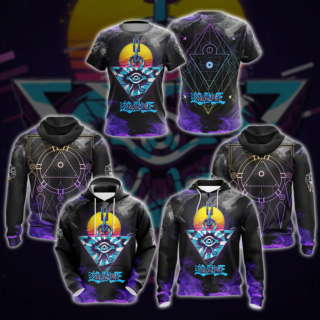 Yu-gi-oh! All Over Print 3D T-shirt Tank Top Zip Hoodie Pullover Hoodie Hawaiian Shirt Beach Shorts Jogger - Image 5