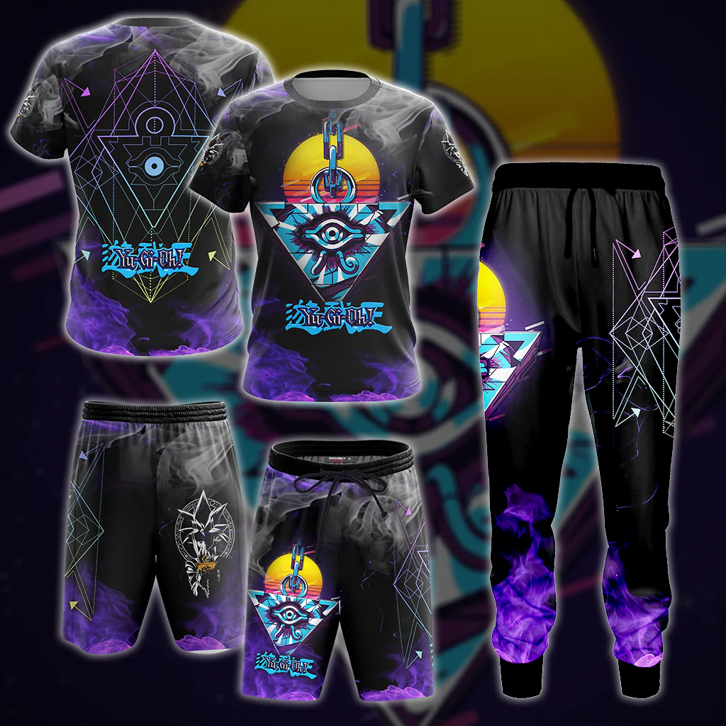 Yu-gi-oh! All Over Print 3D T-shirt Tank Top Zip Hoodie Pullover Hoodie Hawaiian Shirt Beach Shorts Jogger - Image 6