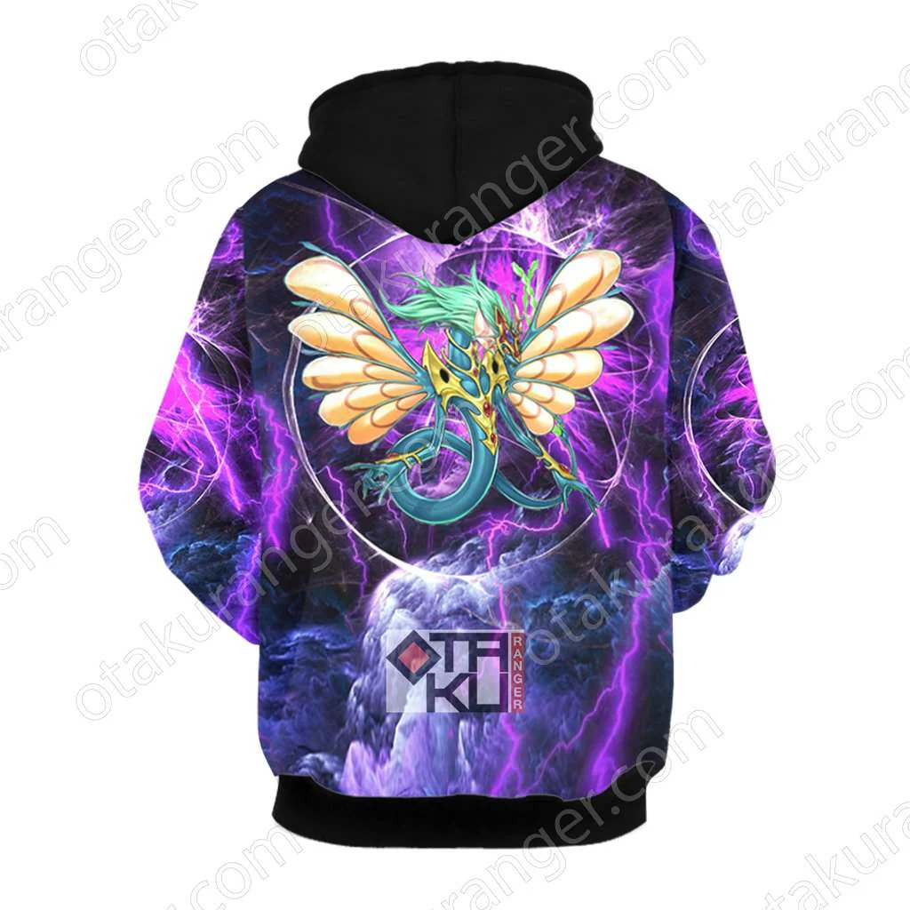 Yu-Gi-Oh! Ancient Fairy Dragon 3D Hoodie - Image 3
