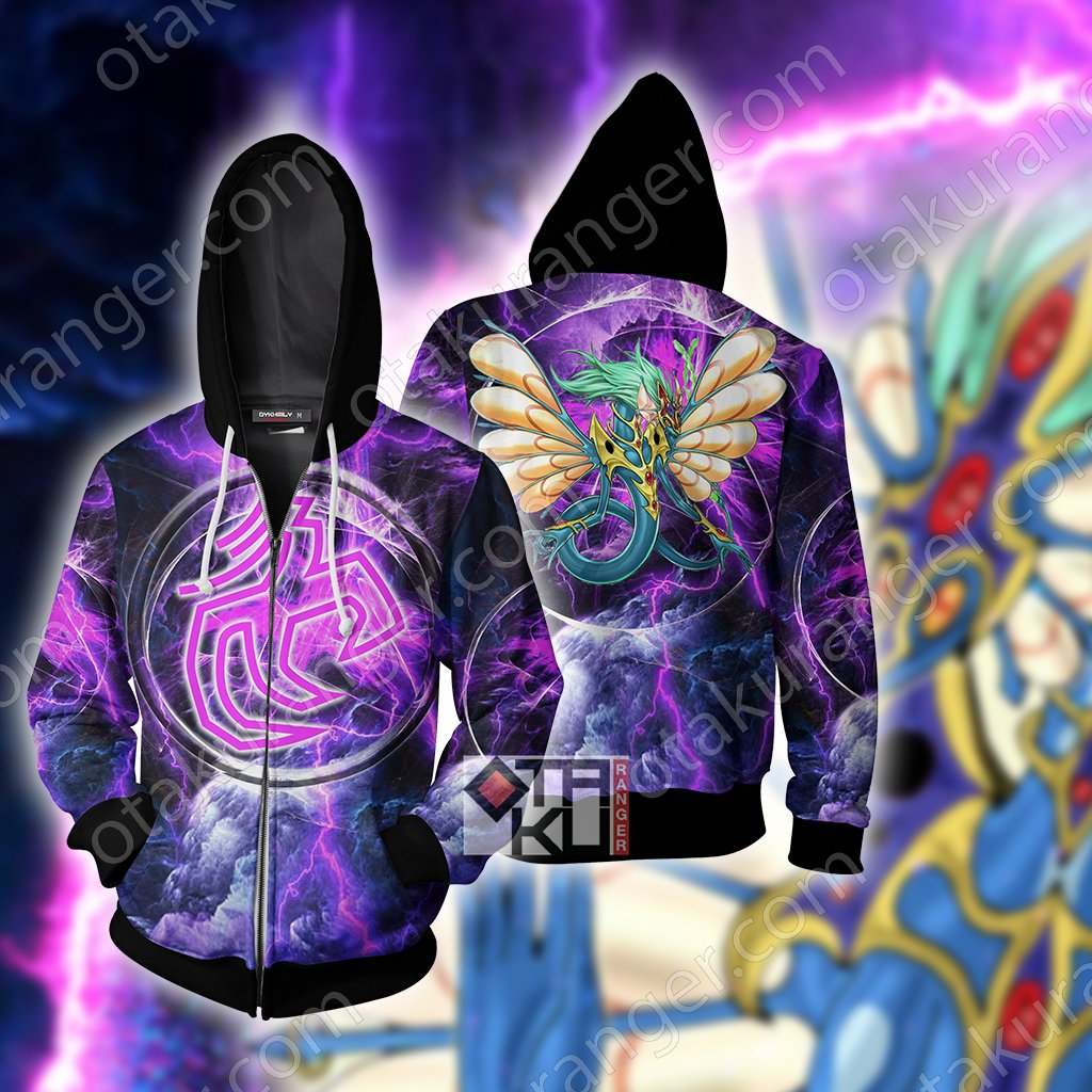 Yu-Gi-Oh! Ancient Fairy Dragon 3D Hoodie - Image 4