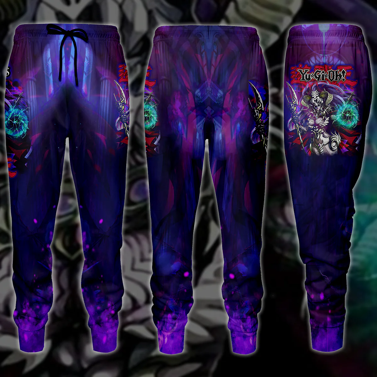 Yu-Gi-Oh! Archfiend Empress Video Game 3D All Over Print T-shirt Tank Top Zip Hoodie Pullover Hoodie Hawaiian Shirt Beach Shorts Jogger - Image 5