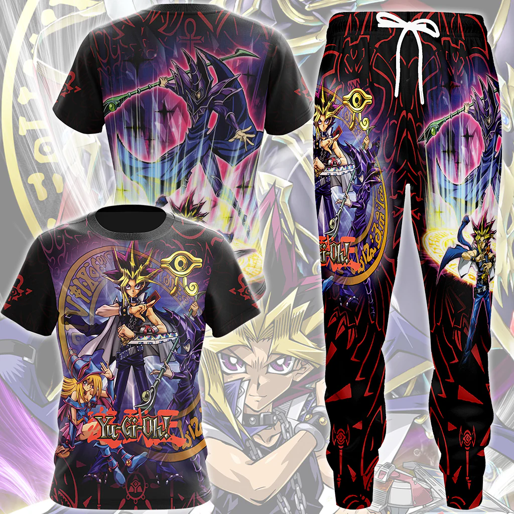 Yu-Gi-Oh! Dark Magician Video Game All Over Printed T-shirt Tank Top Zip Hoodie Pullover Hoodie Hawaiian Shirt Beach Shorts Joggers - Image 10