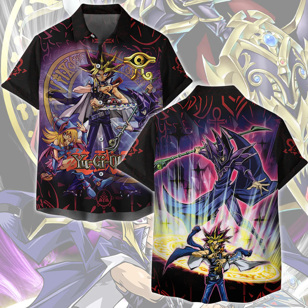 Yu-Gi-Oh! Dark Magician Video Game All Over Printed T-shirt Tank Top Zip Hoodie Pullover Hoodie Hawaiian Shirt Beach Shorts Joggers - Image 7