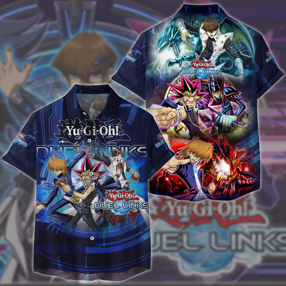 Yu-Gi-Oh! Duel Links Video Game All Over Printed T-shirt Tank Top Zip Hoodie Pullover Hoodie Hawaiian Shirt Beach Shorts Joggers - Image 5