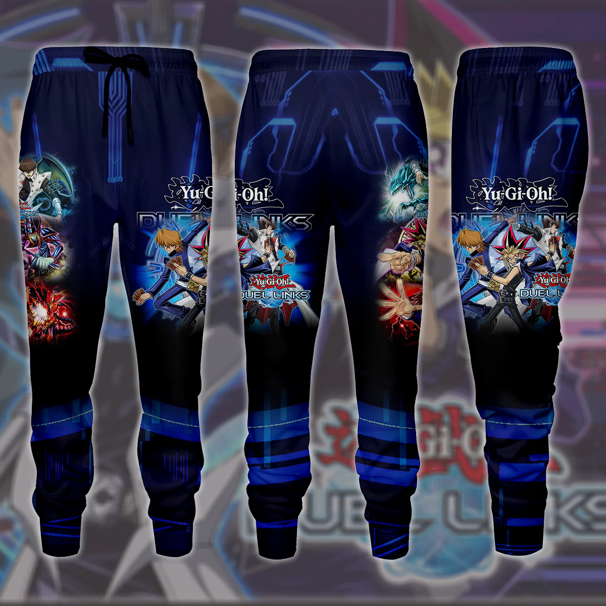 Yu-Gi-Oh! Duel Links Video Game All Over Printed T-shirt Tank Top Zip Hoodie Pullover Hoodie Hawaiian Shirt Beach Shorts Joggers - Image 6