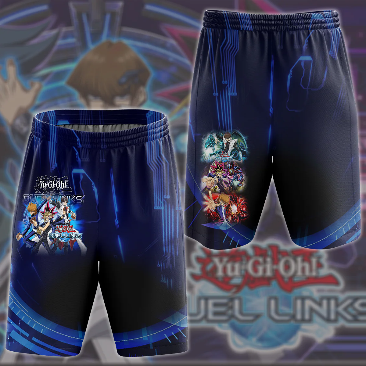 Yu-Gi-Oh! Duel Links Video Game All Over Printed T-shirt Tank Top Zip Hoodie Pullover Hoodie Hawaiian Shirt Beach Shorts Joggers - Image 7