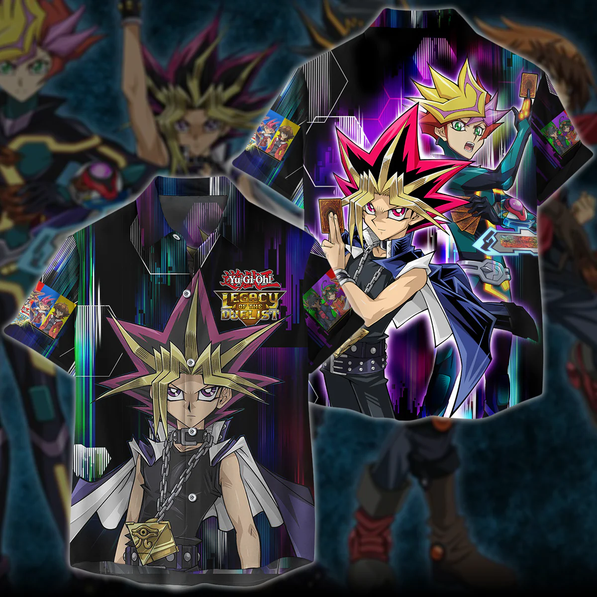 Yu-Gi-Oh! Legacy of the Duelist Video Game 3D All Over Printed T-shirt Tank Top Zip Hoodie Pullover Hoodie Hawaiian Shirt Beach Shorts Jogger - Image 6