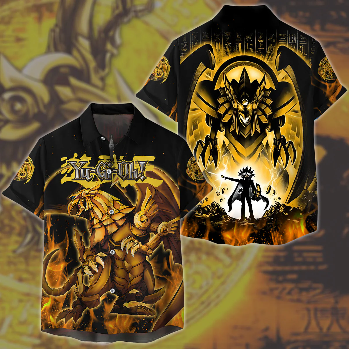 Yu-gi-oh! The Winged Dragon of Ra Video Game All Over Printed T-shirt Tank Top Zip Hoodie Pullover Hoodie Hawaiian Shirt Beach Shorts Joggers - Image 4