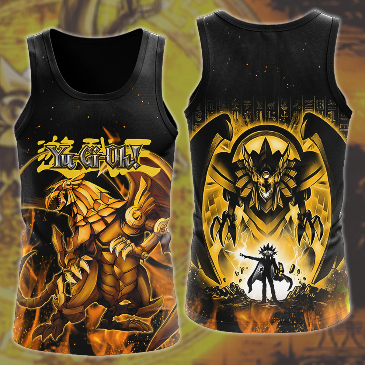 Yu-gi-oh! The Winged Dragon of Ra Video Game All Over Printed T-shirt Tank Top Zip Hoodie Pullover Hoodie Hawaiian Shirt Beach Shorts Joggers - Image 5