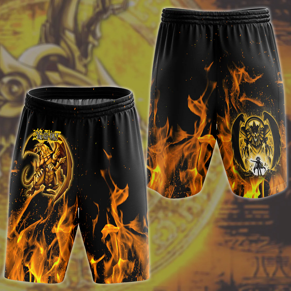 Yu-gi-oh! The Winged Dragon of Ra Video Game All Over Printed T-shirt Tank Top Zip Hoodie Pullover Hoodie Hawaiian Shirt Beach Shorts Joggers - Image 6